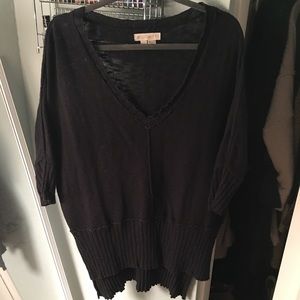 Slouchy V-Neck Sweater